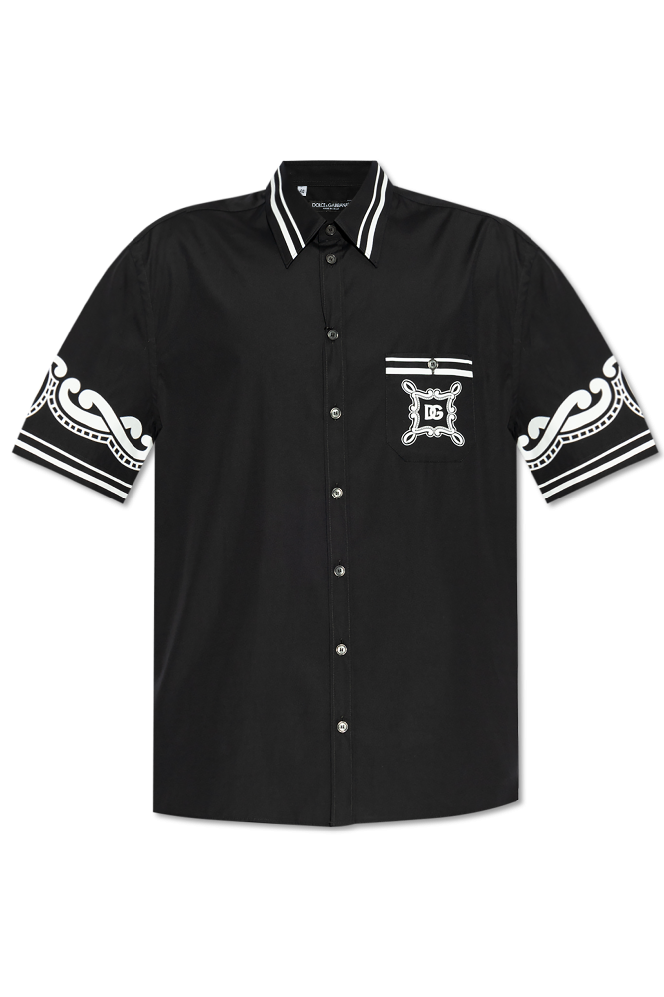 Dolce & Gabbana Patterned silk shirt | Men's | Vitkac
